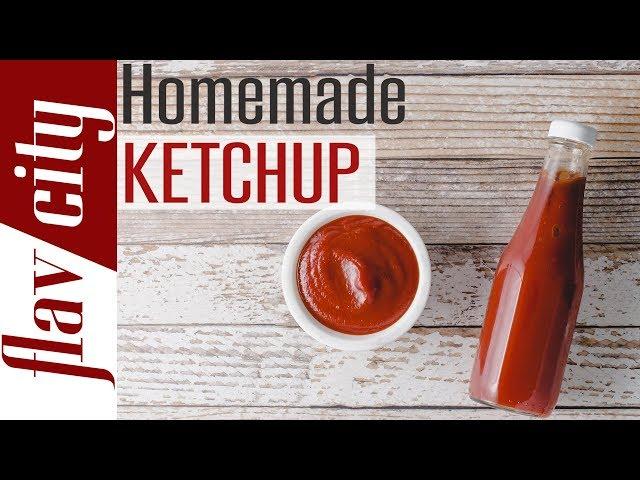 How To Make Homemade Ketchup - Sugar Free, Keto & Paleo - Bobby's Kitchen Basics