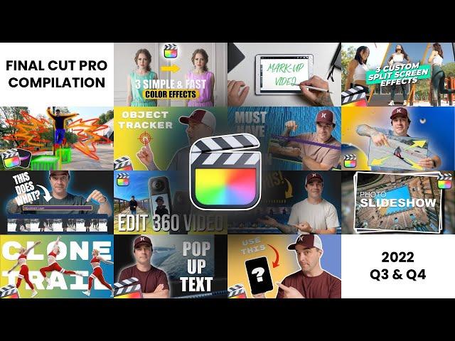 Final Cut Pro Compilation: Over 1 HOUR of Final Cut Pro Tips, Tricks & Creative Hacks!