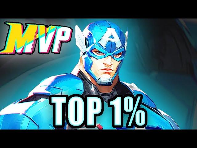 What a top 1% Captain America looks like - Marvel Rivals