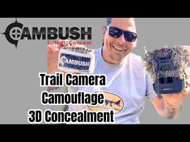 How to Camouflage your Trail Camera - CAMBUSH Trail Camera Concealment System