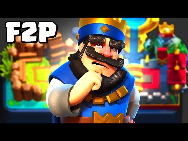 Can You Beat Clash Royale With $0? (F2P ep.1)