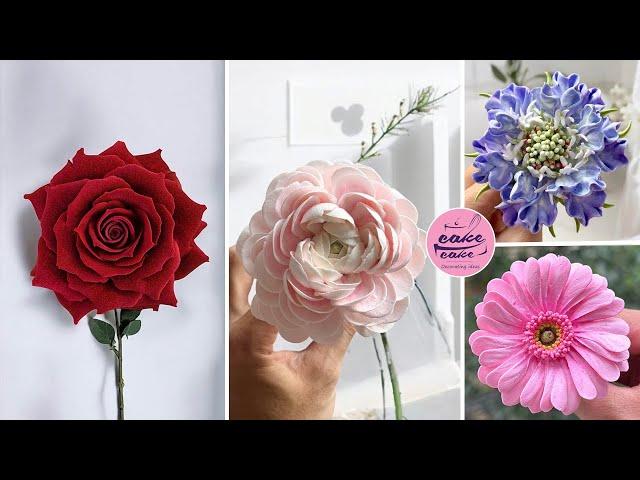 Top 10+ Flowers Cake Decorations For Cake Lovers | Most Satisfying Cake Decorating Tutorials 2025