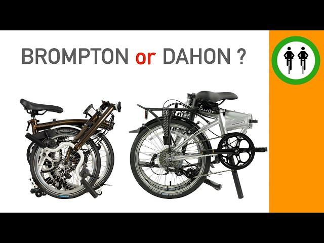 Brompton vs Dahon Mariner D8: Which is right for you?