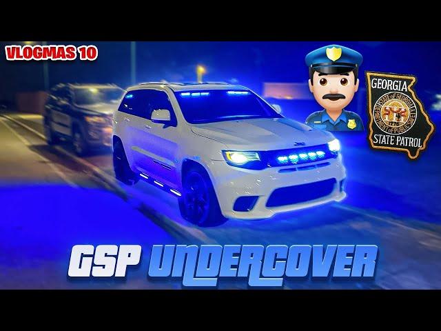 VLOGMAS 10 | UNDERCOVER POLICE 800HP TRACKHAWK PULLED UP!!