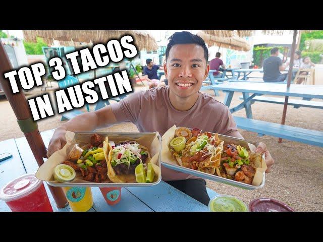 BEST Mexican Food In Austin (Breakfast Tacos & Tex Mex Food Tour!)