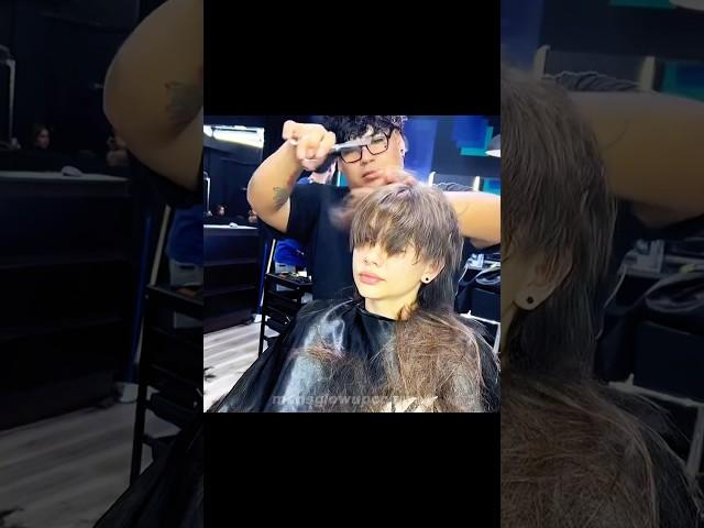 HAIRCUT TRANSFORMATION App: LooksMax Ai #shorts #viral #barber #haircut #hairstyle #hairstyles