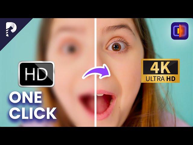 HitPaw Video Enhancer | Convert HD to CRISPY 4K Video | Sharpen&Upscale Video to 4K Using AI