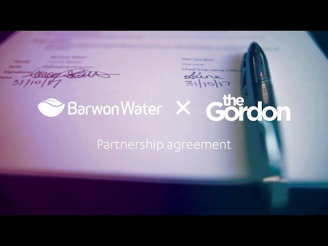 Barwon Water × The Gordon