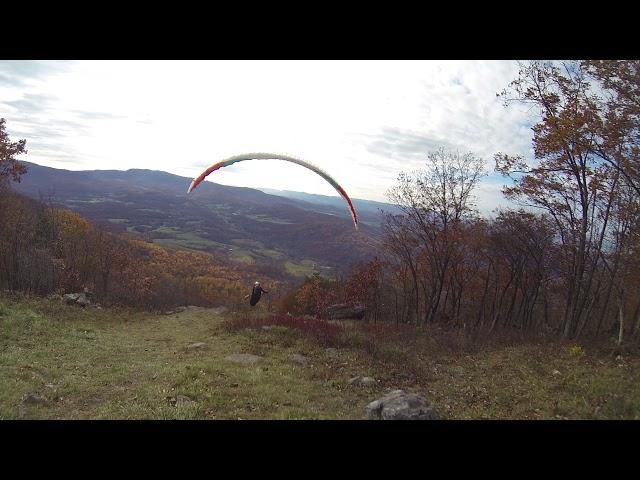 20211116a Tom launching Dickey's Ridge GOPR1507