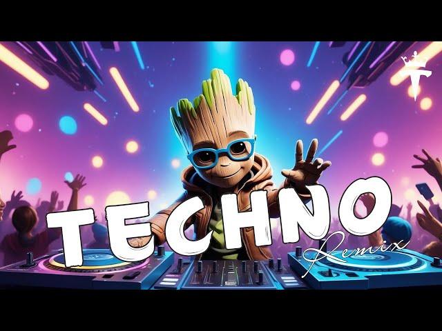 TECHNO MIX 2024  Rave Techno Remixes for Party, Gym, and Car Music