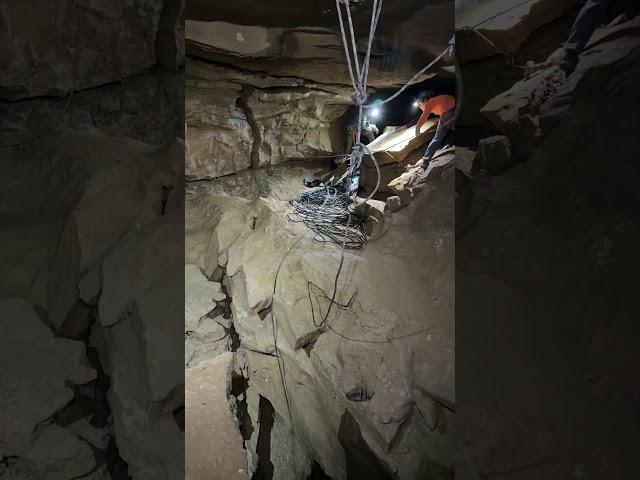 Higgins rig on the deepest pit in the USA