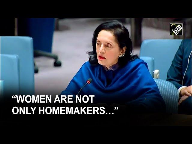 Permanent envoy Ruchira Kamboj’s strong message on 67th session of UN Commission on Status of Women