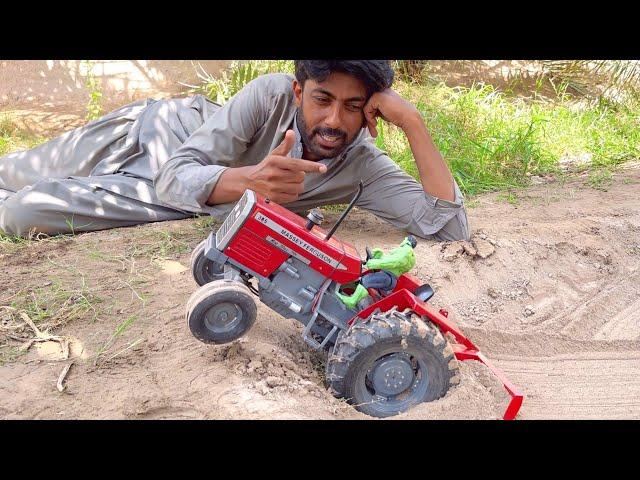 handmade mini mf 385 tractor | mini tractor amazing science project | Nadeem Vlog | @minisatar786