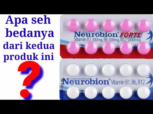 Perbedaan Neurobion Forte Dan Neurobion Putih, Hindari Kebas dan Kesemutan | Review Obat