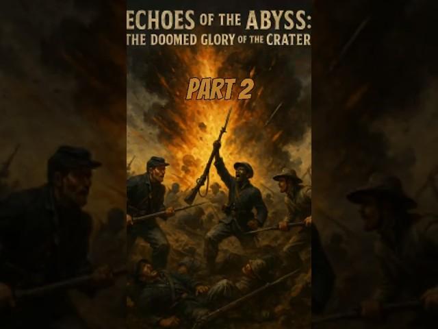 Echoes of the Abyss: The Doomed Glory of the Crater P2 #BattleOfTheCrater #CivilWarHistory