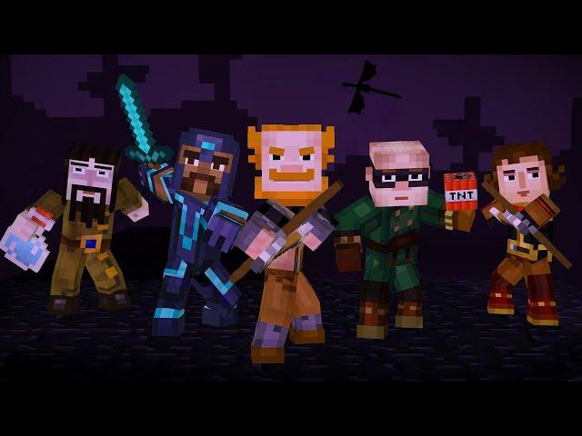 Minecraft: Story Mode - Full Game Walkthrough (No Commentary Longplay)