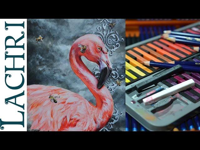 Derwent Inktense review and tutorial w/ Lachri