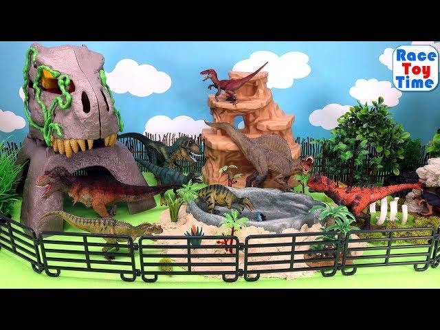 Dinosaurs Toys Park Fun Toys For Kids - Learn Dino Names Video