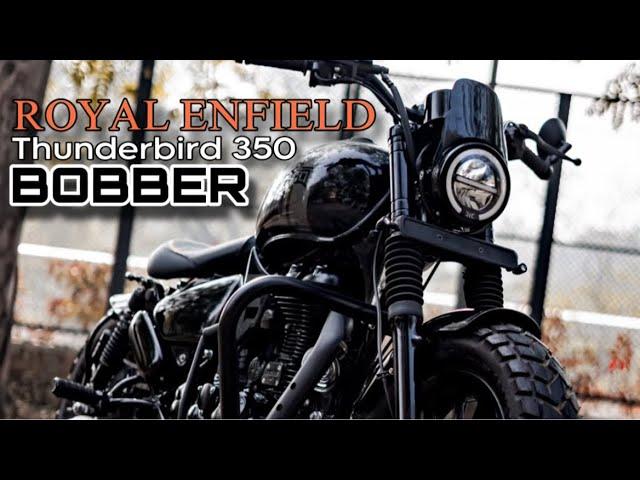 ROYAL ENFIELD THUNDERBIRD 350 “BOBBER” by Neev Motorcycles