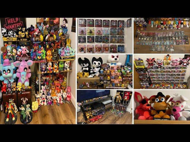 ROOM TOUR / HUGE MERCH COLLECTION UPDATED 2021!!! || FNAF / BENDY / POPPY PLAYTIME / HELLUVA BOSS