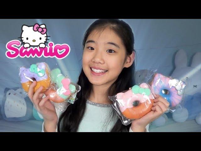 HELLO KITTY DONUT SQUISHY COLLECTION! | CuteFads