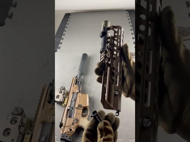 How to run a Sig Virtus SD handguard on Rattler platform. The -XTN-#shorts #guns