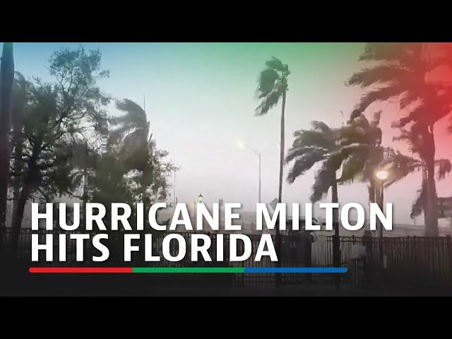 Monster Hurricane Milton makes landfall, walloping coast of Florida | ABS-CBN News