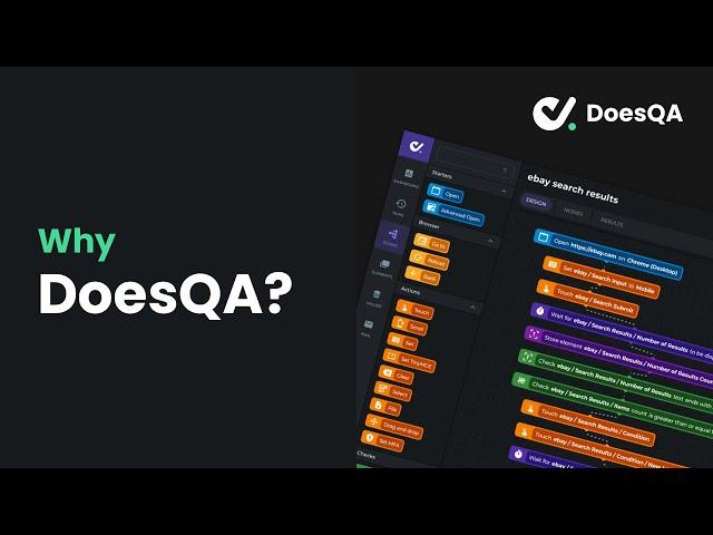 Reasons YOU NEED to use DoesQA for Automation Testing - Test Automation IDE