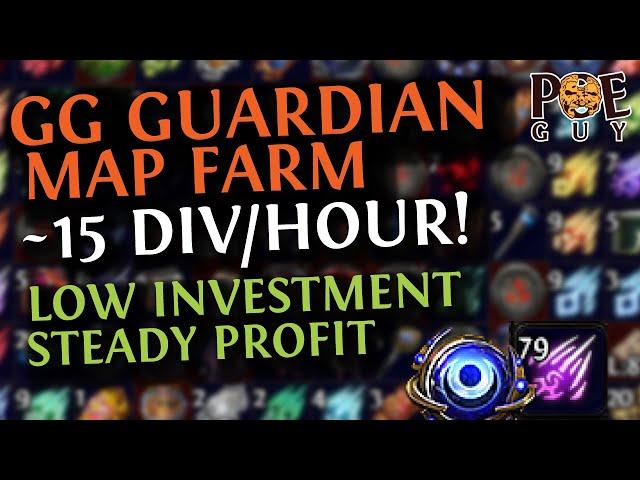 PoE 3.26 - A VERY PROFITABLE GUARDIAN MAP FARMING STRATEGY // Low Investment & Straightforward.