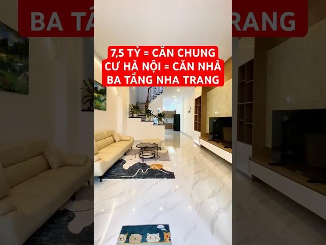 Nhà khu đô thị Nha Trang bằng căn chung cư Hà Nội