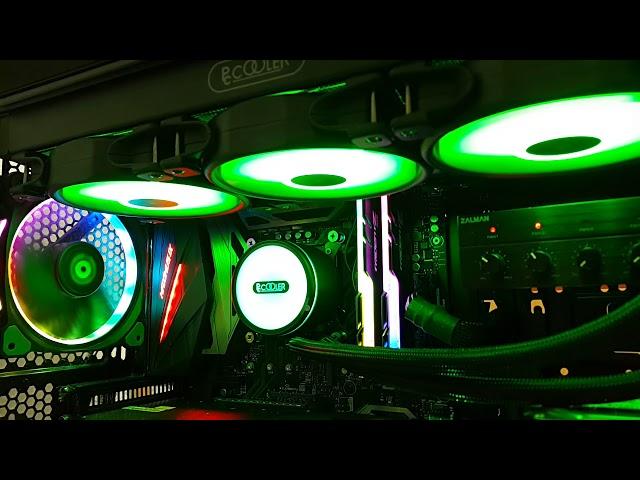 PCCOOLER GI-CX360 ARGB LED COLOR