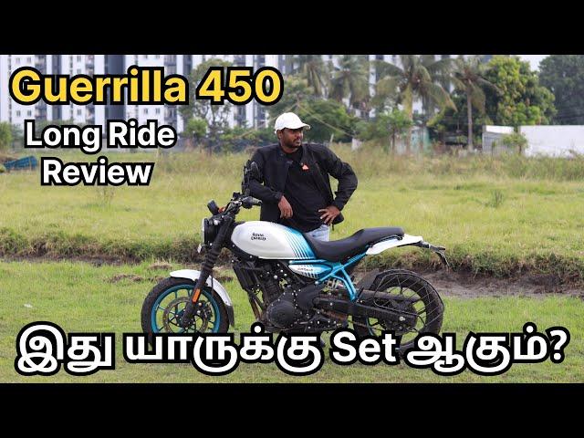 Guerrilla 450 Long Ride Review in Tamil | Q&A | B4Choose