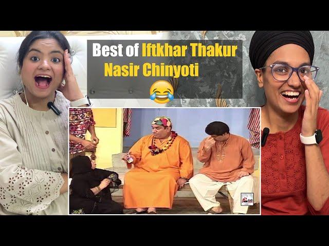 Indian Reacts to Best of Iftkhar Thakur, Nasir Chinyoti, Komal Naz - PAKISTANI STAGE DRAMA