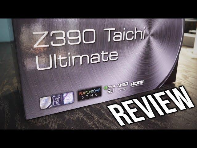 z390 Taichi Ultimate REVIEW - Can it HANDLE the i9-9900K?