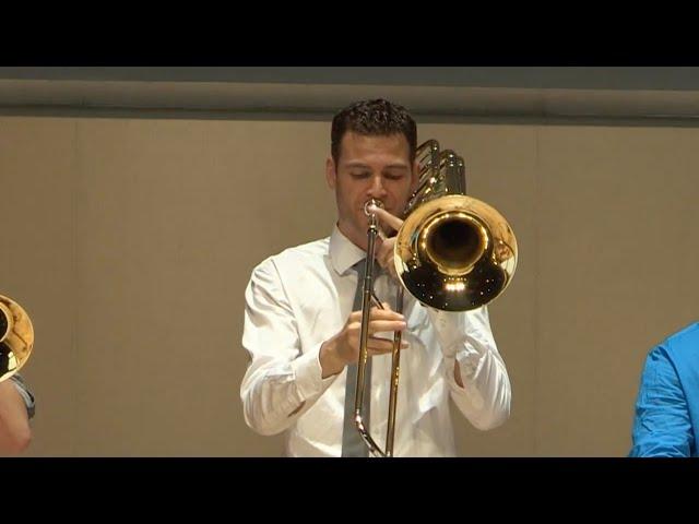 Incredible LIVE performance - HIROS, Steven Verhelst - International Trombone Ensemble