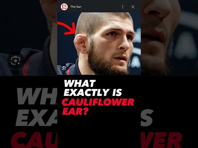 What is Cauliflower Ear?#cauliflower #wrestling #boxing