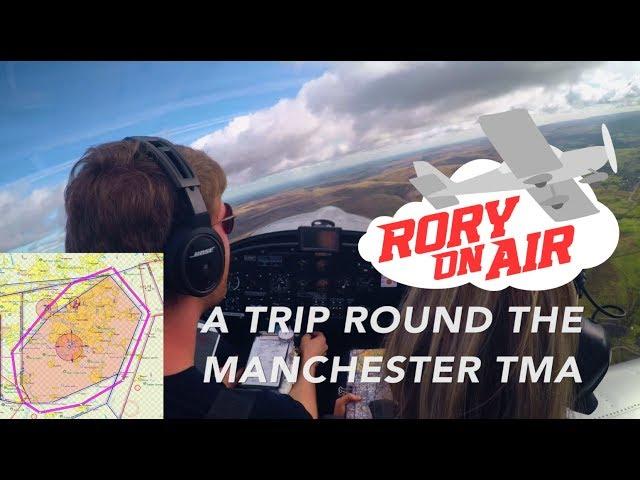 Manchester Airport Control Zone lap | ATC Audio