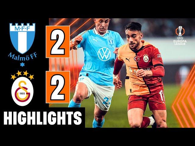 Malmo Vs. Galatasaray 2-2 | EXTENDED HIGHLIGHTS | UEFA Europa League | Galatasaray Malmo