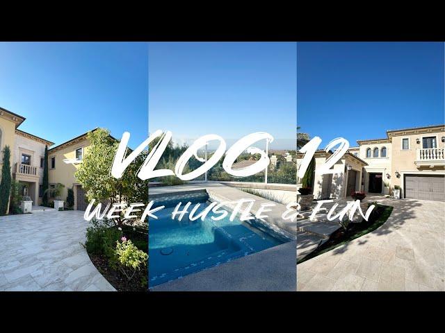 Vlog 12 | 豪宅经纪的工作和生活日常 | 尔湾Irvine景观豪宅 | Real Estate Daily | 洛杉矶地产