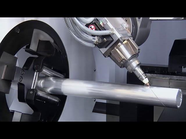 TRUMPF laser tube cutting TruLaser Tube 5000 - Bevel cuts up to 45 degrees