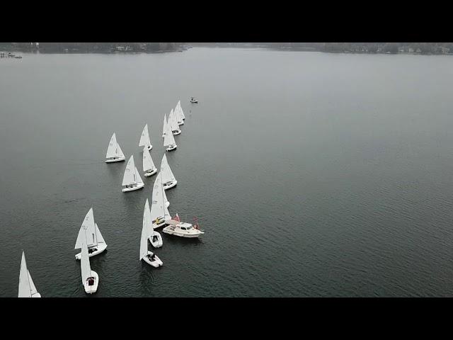 Flying Scot - Start of 5th Race - Fall 48 Regatta 2017