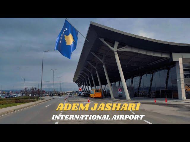 Inside Prishtina International Airport | ADEM JASHARI - 4k walkthrough