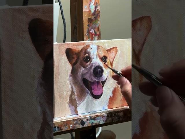 Finishing up this next 5x7 pet portrait!  #petportraits #petportraitartist #animalart #dogart