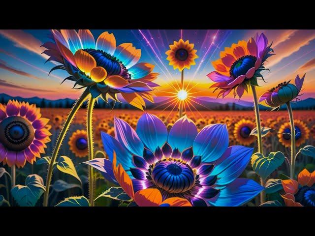 Nexxus 604 - Flower Power 2 - Psytrance mix • (4K AI animated music video)