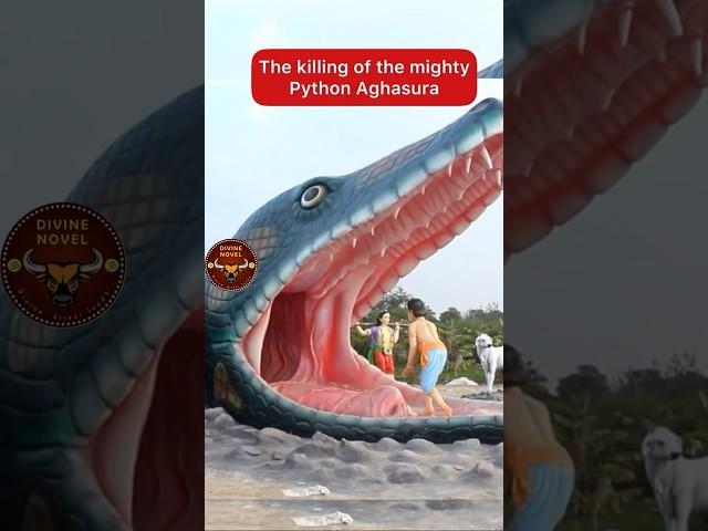 The killing of the mighty Python Aghasura #divinestory #story #python