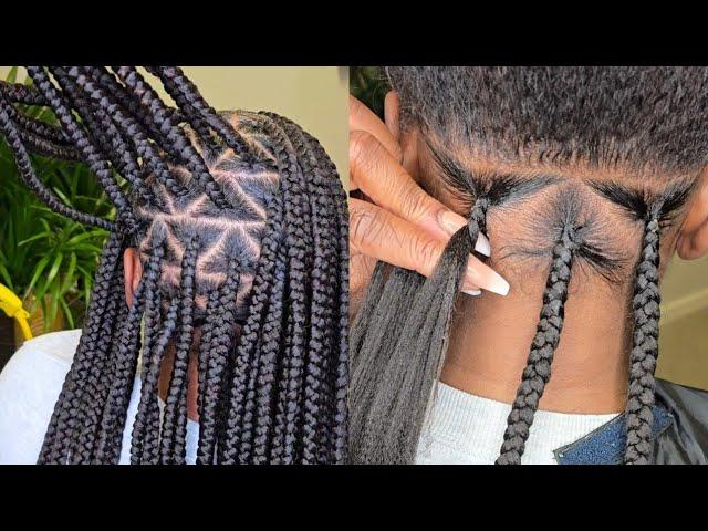 LARGE KNOTLESS BRAIDS |PERFECT GRIP | BEGINNER FRIENDLY 