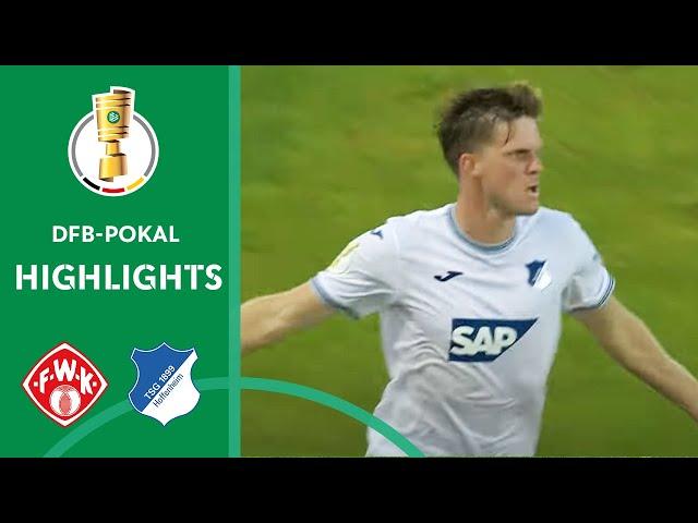 Penalties needed! | Würzburger Kickers vs. TSG Hoffenheim 3-5 | Highlights | DFB-Pokal First Round