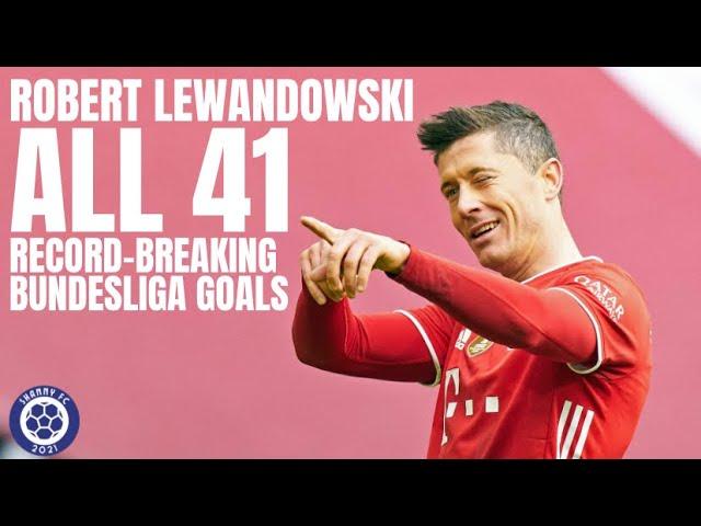 Robert Lewandowski ALL 41 RECORD BREAKING Bundesliga Goals