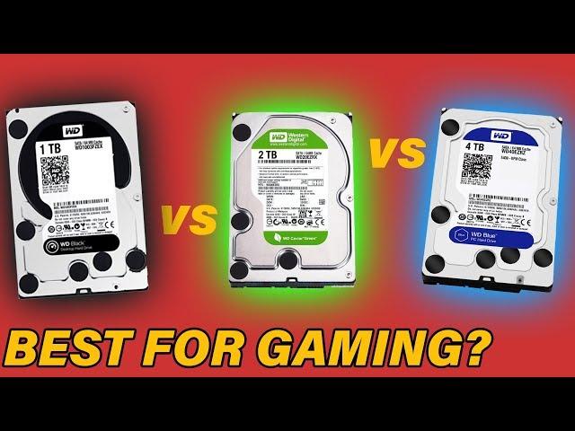 Best WD Drives for Gaming? Black vs Blue vs Green