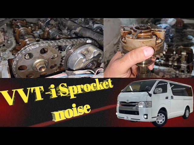 Toyota 2Tr , 2.7L Engine VVT-i Timing Chain Noise ! Toyota Hiace